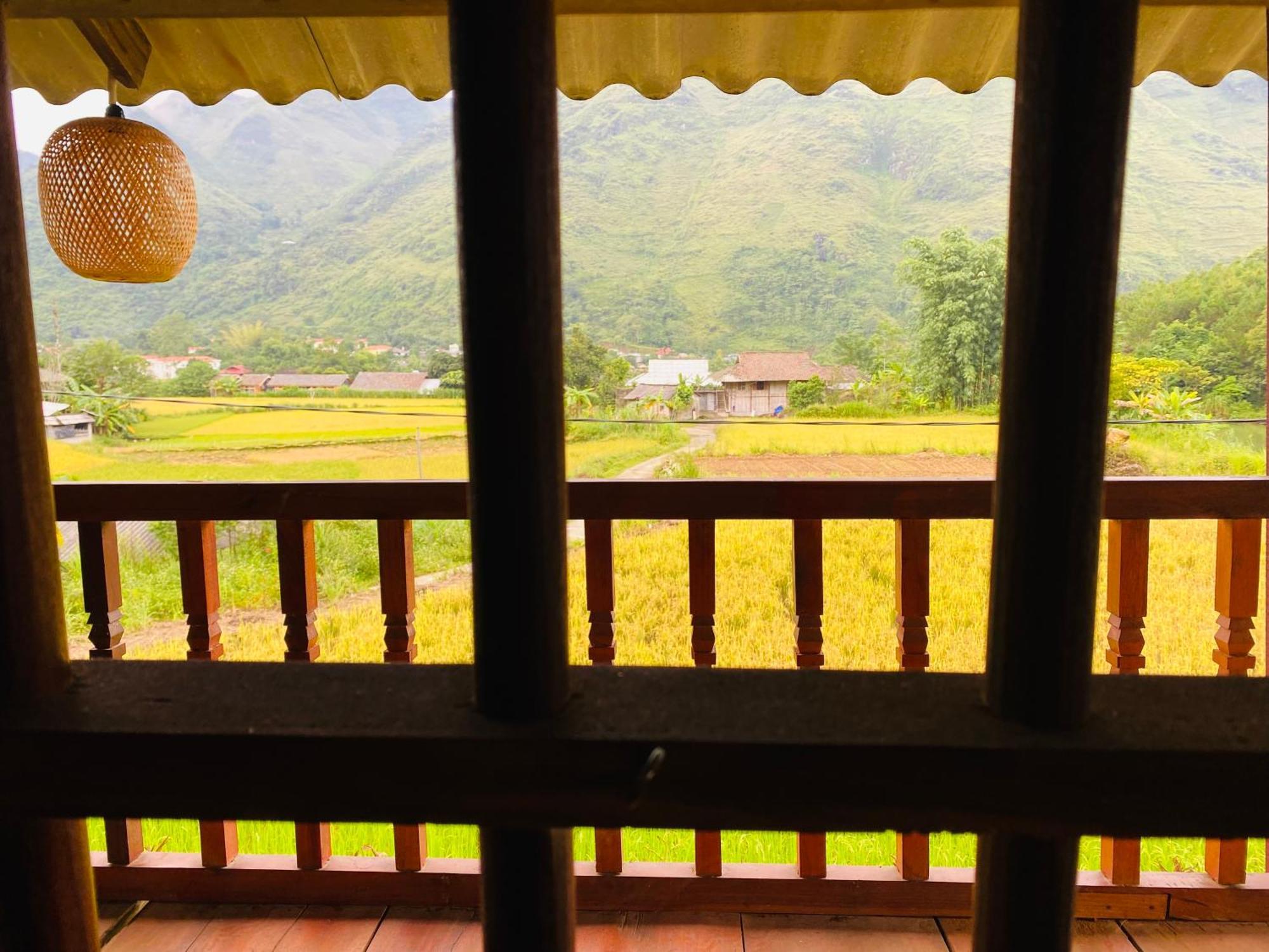 Du Gia Field View Homestay Làng Cac Eksteriør billede