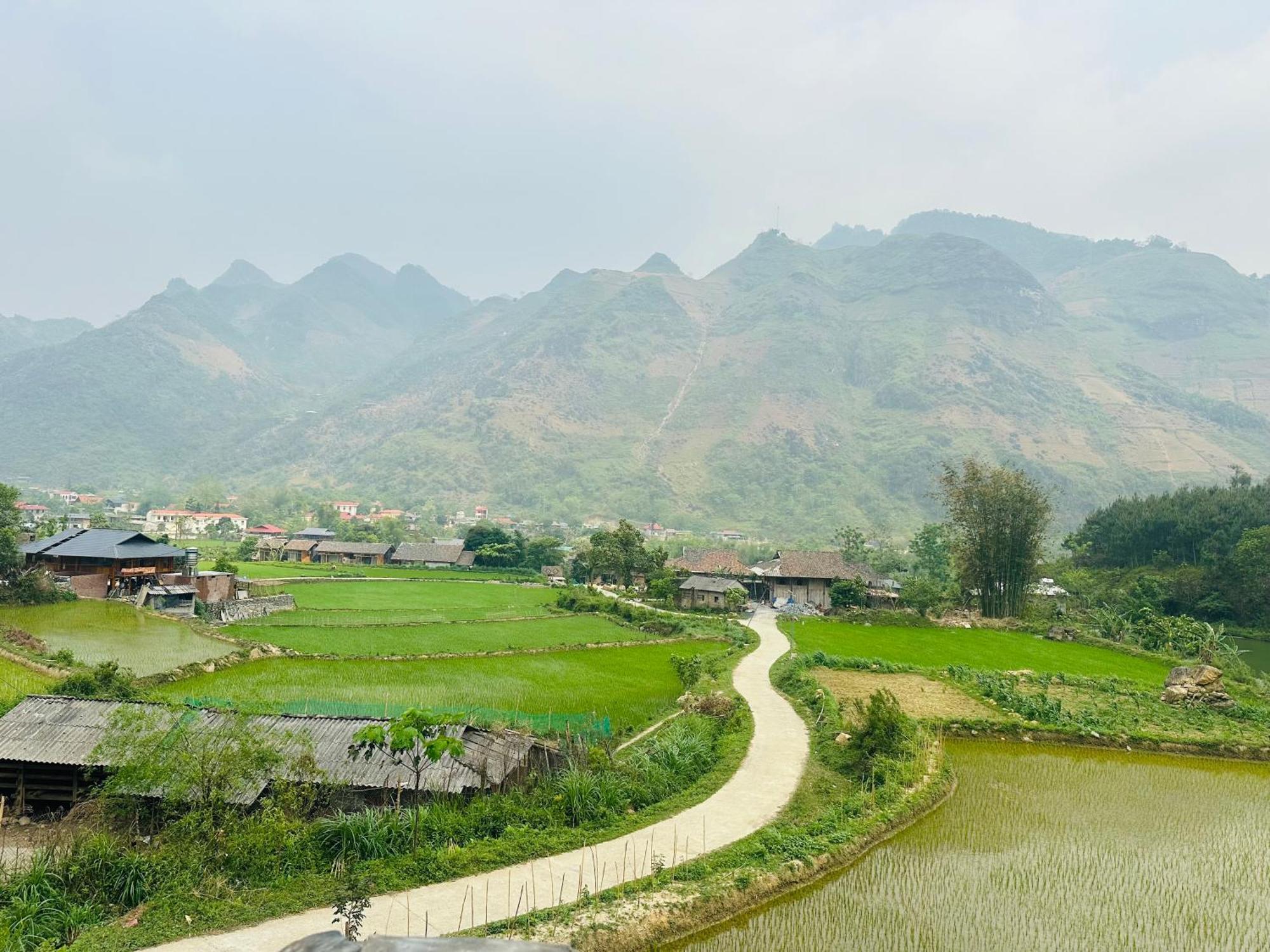 Du Gia Field View Homestay Làng Cac Eksteriør billede