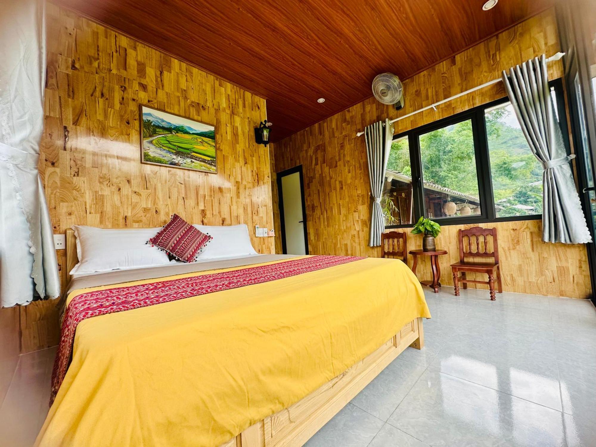 Du Gia Field View Homestay Làng Cac Eksteriør billede