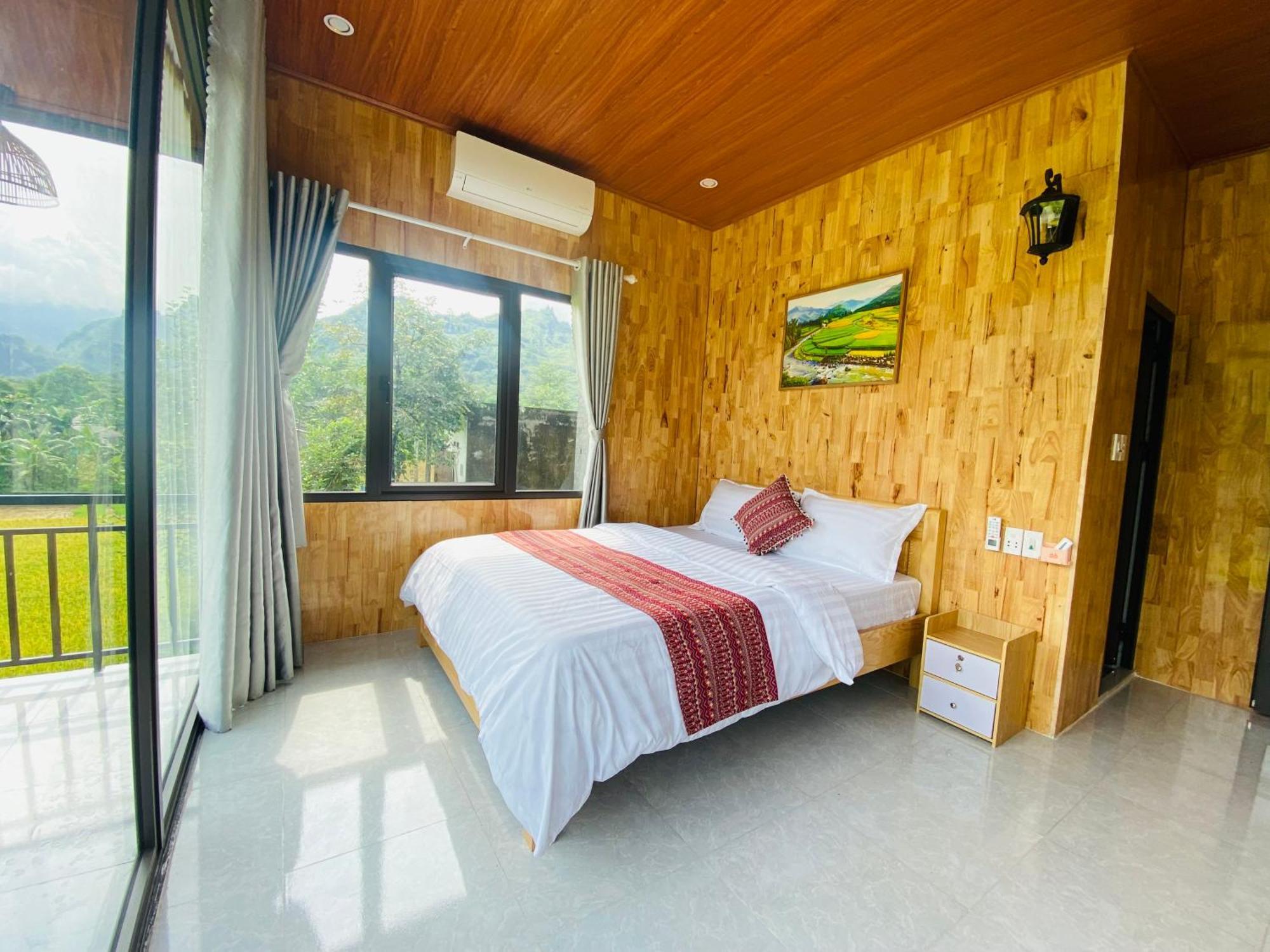 Du Gia Field View Homestay Làng Cac Eksteriør billede